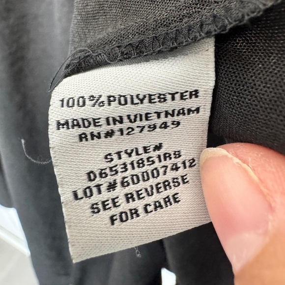 Emma & Michele V-Neck Short Romper Black - Picture 12 of 13